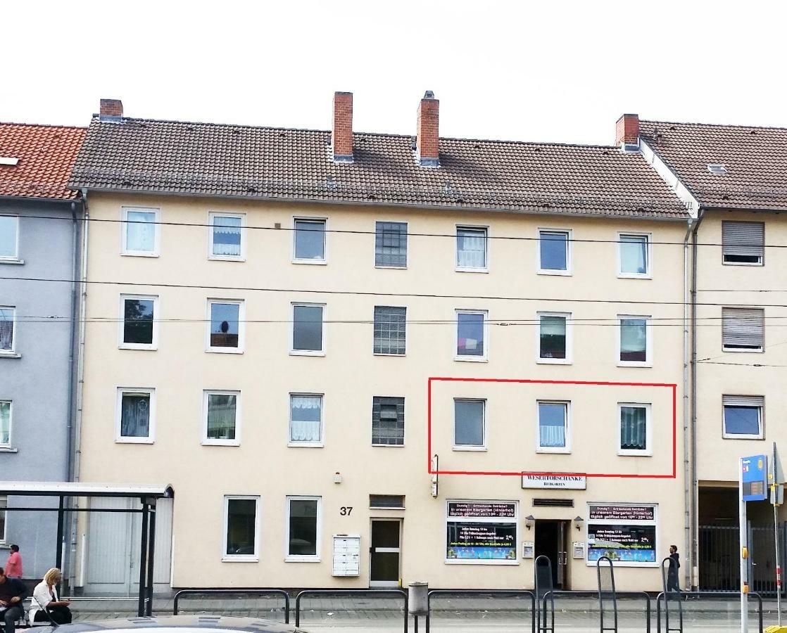 Moderne Ferienwohnung Am Wesertor Касел Екстериор снимка